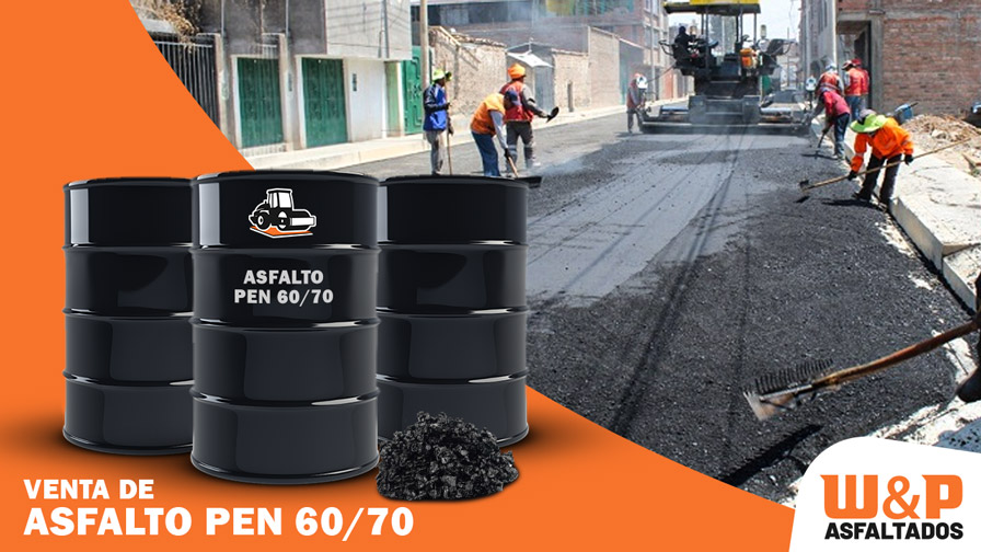 Venta de Asfalto PEN 60/70 Lima Perú